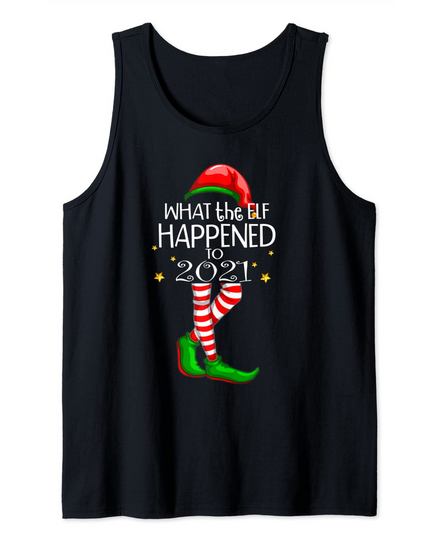 2021 Christmas What The Elf Tank Top