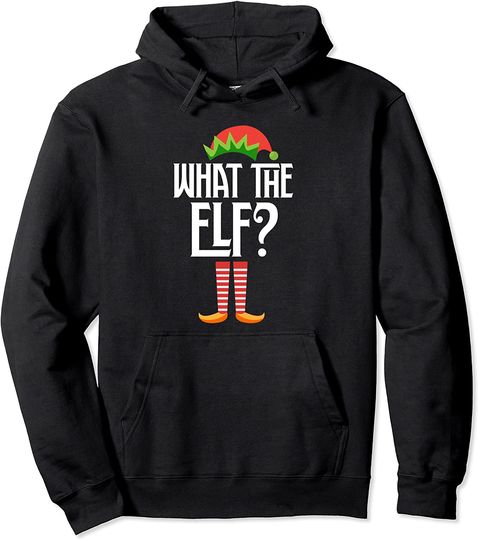 What The Elf Group Matching Family Christmas Pullover Hoodie