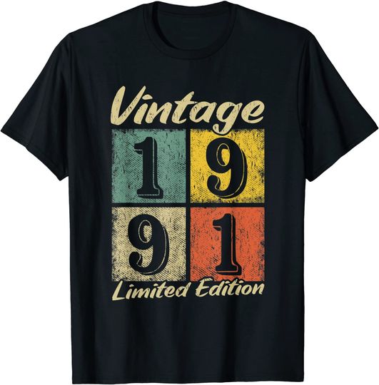 Legendary Since 1991 Vintage Birthday 1991 T-Shirt