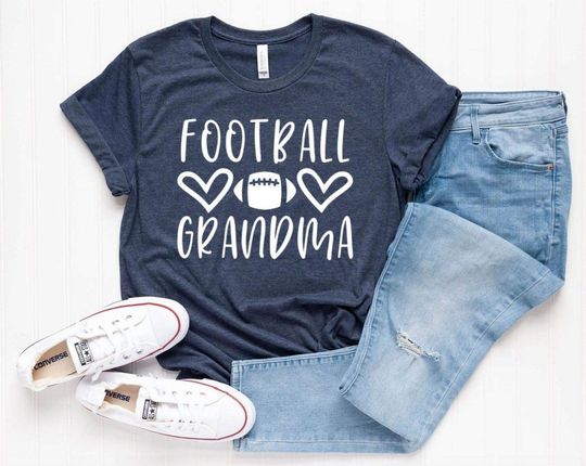 Football Grandma Sports Shirt