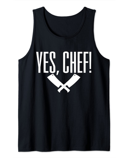 Chef Cook Culinary Cooking Tank Top