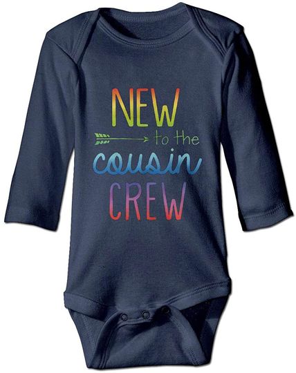 New to The Cousin Crew Onesie Long Sleeve