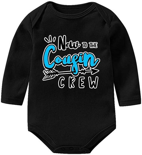 New to The Cousin Crew Onesie Long Sleeve
