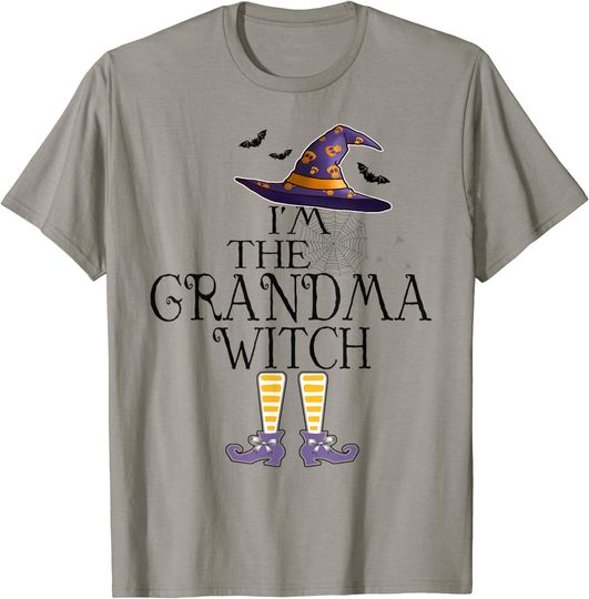 I’m The Grandma Witch Halloween matching group T-Shirt