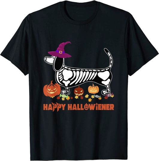 Happy Halloweiner Dachshund T-Shirt