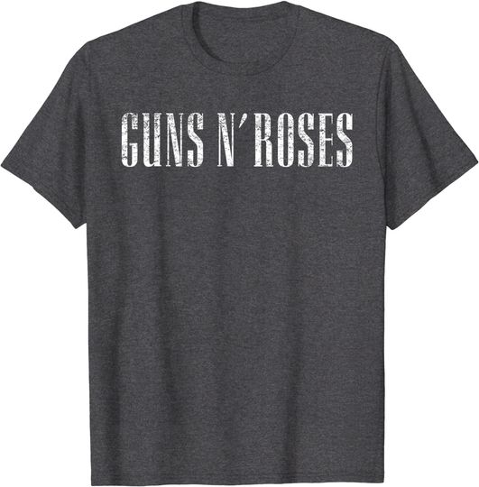 Guns N' Roses Official Text Logo T-Shirt