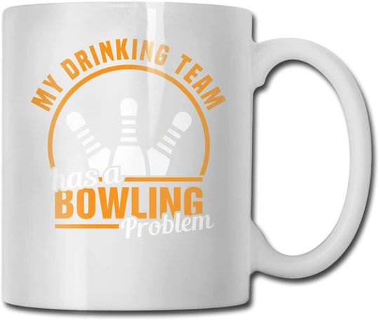 My Drinking Team Has A Bowling Problem Mug