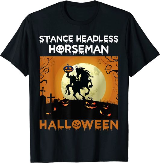 Stance Headless Horseman Pumpkin Halloween T-Shirt