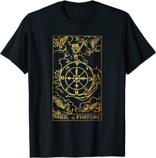 Wheel Of Fortune Tarot Card T-Shirt