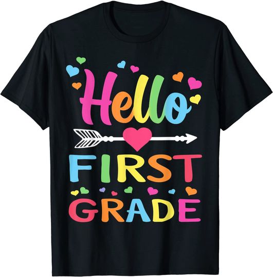 Hello 1st Grade Teacher T-Shirt