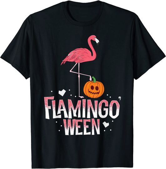 Flamingoween Halloween Flamingo Trick Treat Outfit Costume T-Shirt