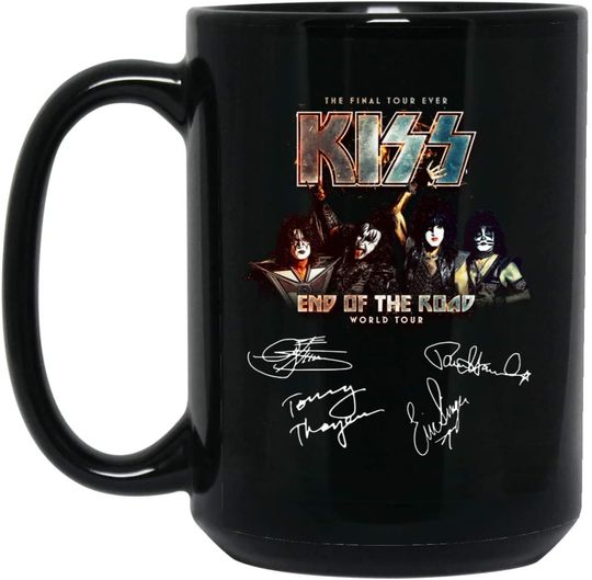 Kiss The Final Tour Ever End Of The Road Mug