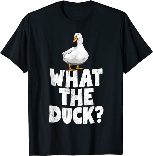 What The Duck Funny Water Ducklings T-Shirt