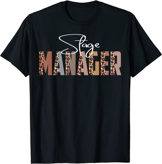 Stage Manager Leopard T-Shirt