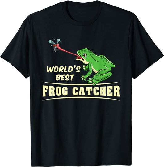 World's Best Frog Catcher Frog Lover T-Shirt