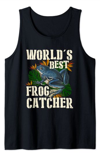 World's Best Frog Catcher Tank Top