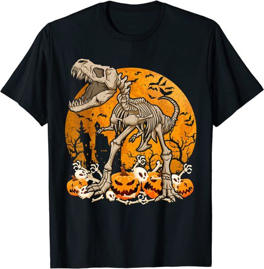 T-Rex Skeleton Dinosaur T-Shirt