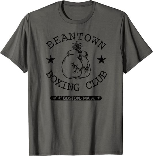Boxing Club Beantown Boston MA Vintage T-Shirt