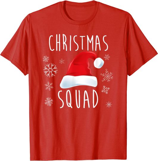 Christmas Squad Cute Family Matching Gift T-Shirt