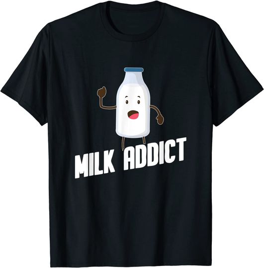 Milk Farm Farming Cow Farmer Milk T-Shirt