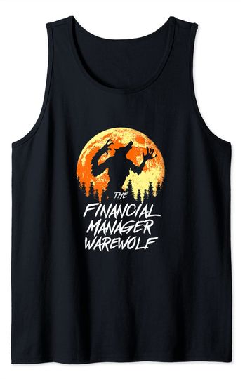 Scary Wolf Tank Top