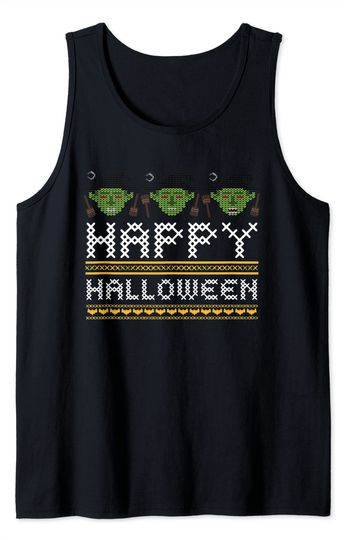 Happy Halloween | Funny Ugly Witches Halloween Costume Tank Top