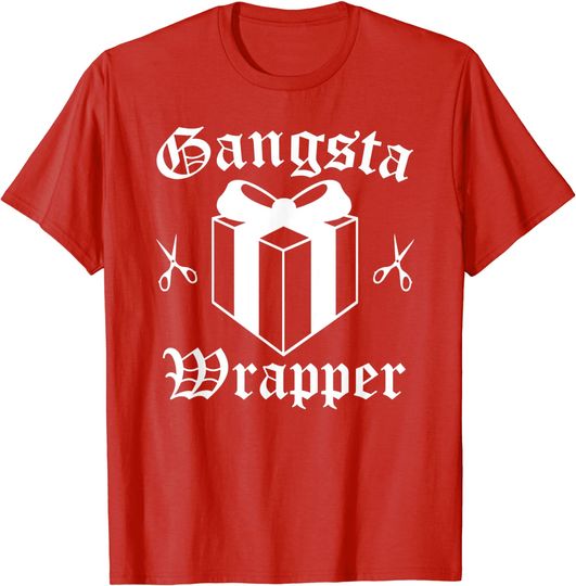 Gangsta Wrapper Christmas Holiday T-Shirt