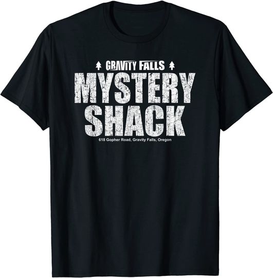 Mystery Shack - Gravity Falls Oregon T-Shirt