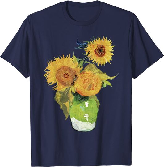 Van Gogh Sunflower Aesthetic Art Hoe Painting Graphic T-Shirt