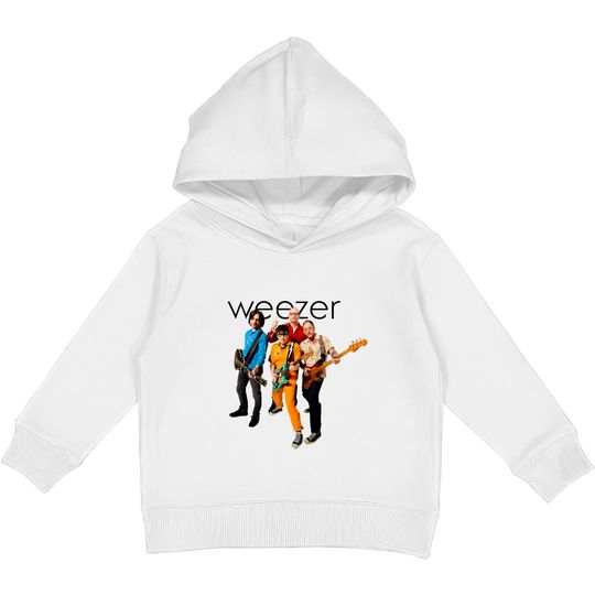 Weezer The Band Kids Pullover Hoodie