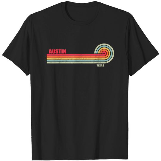 Austin Texas City State Hometown Vintage T Shirt
