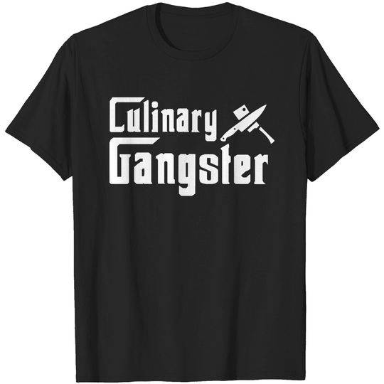 Culinary T Shirt, Cooking T-shirt, Culinary Gangster Shirt, Butcher Shirt