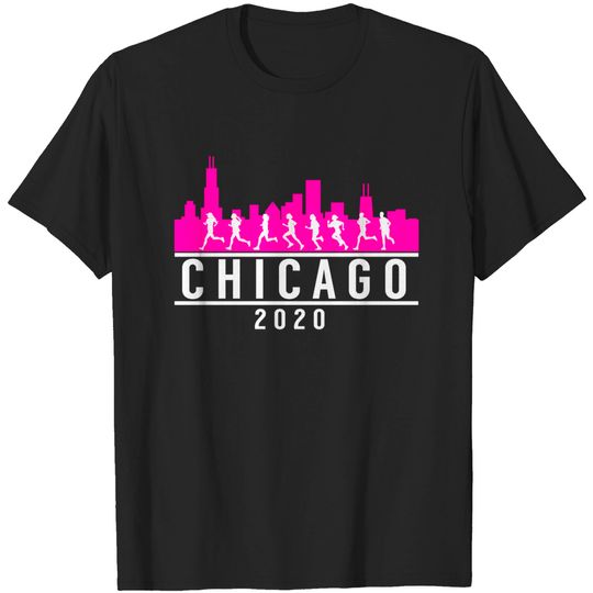 Chicago Skyline Runners T-Shirt