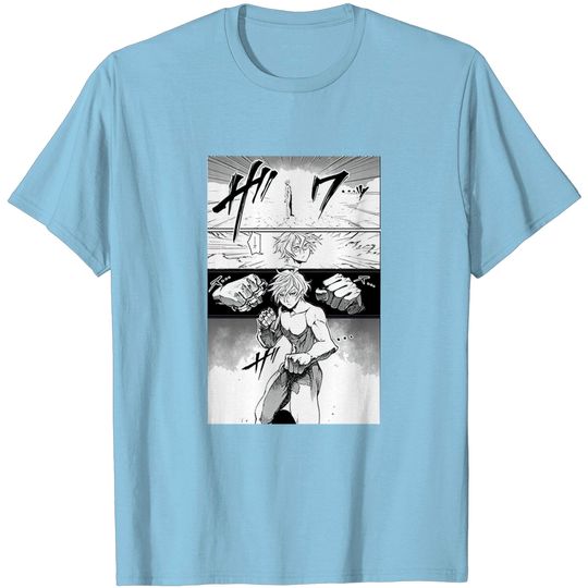 Adam Fighting Record of Ragnarok Manga Classic T Shirt
