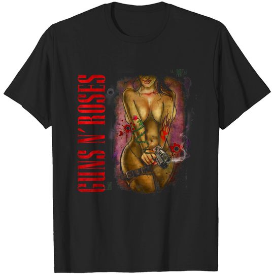 Guns N'  Roses Official Gunslinger T-Shirt