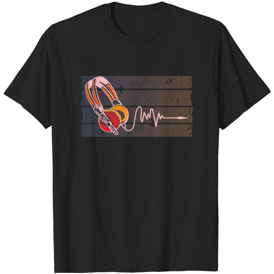 Headphone DJ Gift EDM ElectronicT Shirt