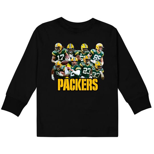 Green Bay Packers Kids Long Sleeve T-Shirts