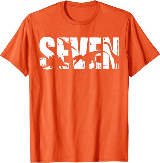 7th Birthday T-Shirt Seven