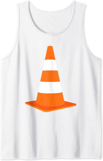 Traffic Cone Costume Tank Top Group Last Minute Halloween Costume Lazy