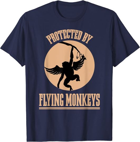 Protected Wizard of OZ Wicked Witch Get My Flying Monkeys T-Shirt