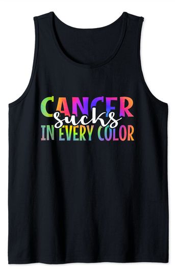 Cancer Sucks Tank Top In Every Color Fighter