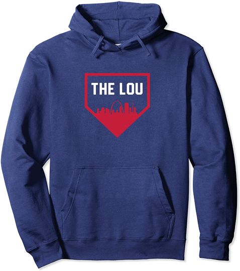 The Lou Cool St. Louis Baseball Home Skyline Pullover Hoodie