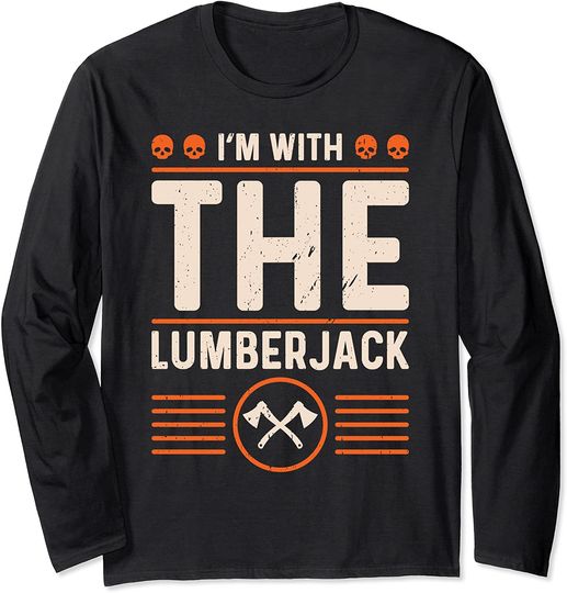 Im With The Lumberjack Costume Long Sleeve