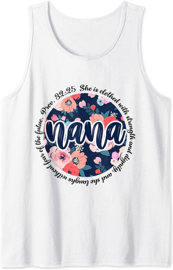 She Laughs Without Fear Of The Future Tank Top Nana
