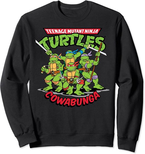 Rise of The Teenage Mutant Ninja Turtle cowabunga Sweatshirt