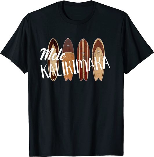 Christmas Mele Kalikimaka Vintage Hawaii T-Shirt