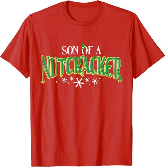 Son of a Nutcracker Christmas Elf Holiday T-Shirt