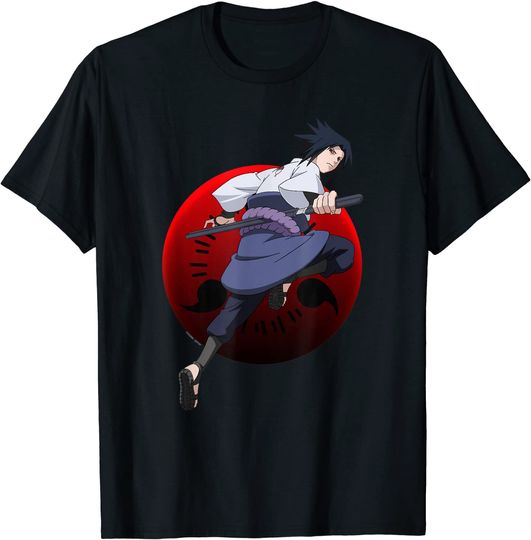Sasuke T-Shirt Naruto Shippuden Sasuke With Sharingan