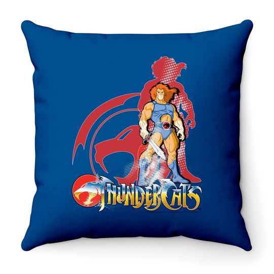 Thundercat Merch Throw Pillows Lion-O Logo