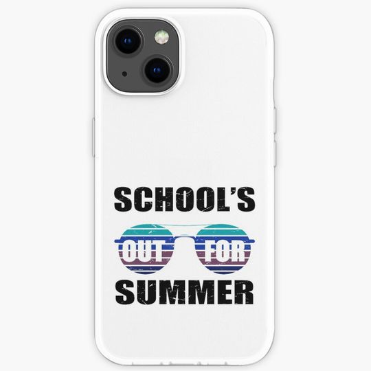 Retro Last Day Of School School's Out For Summer Teacher Gift iPhone Case